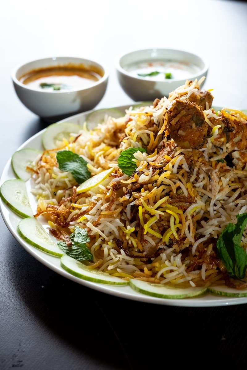 Palaavs from the MBA Biryani Hyderabad menu